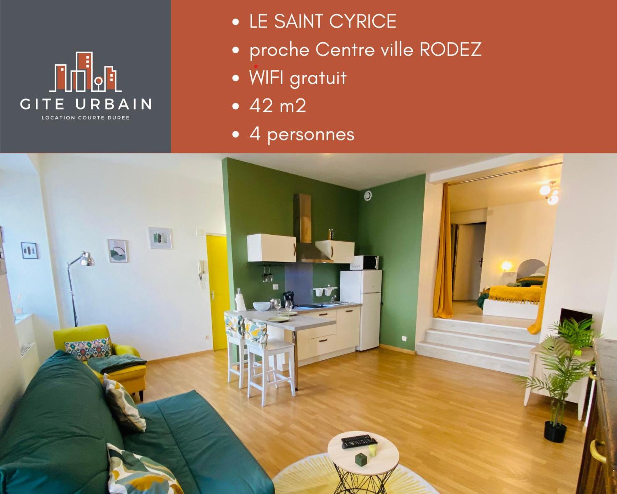 Apartmán Le Saint Cyrice Rodez Exteriér fotografie